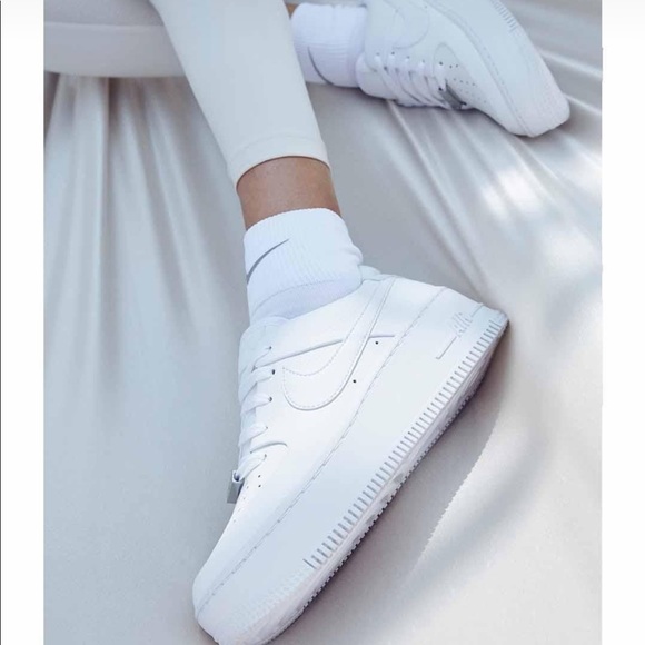 Nike Shoes - Nike WMNS Air Force 1 '07 Essential white white
